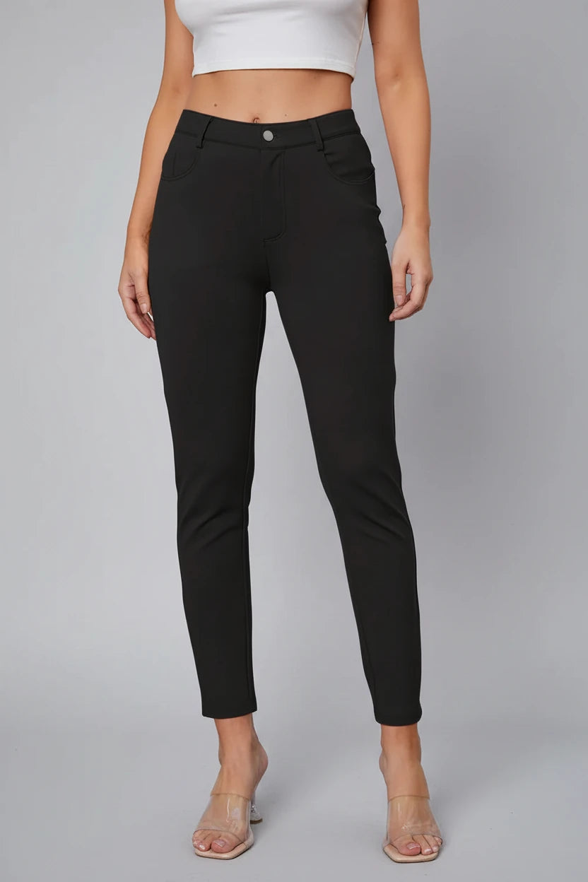 StretchyStitch Pants by Basic Bae